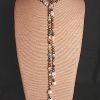 #F439 51" Mixed Freshwater Pearl Lariat