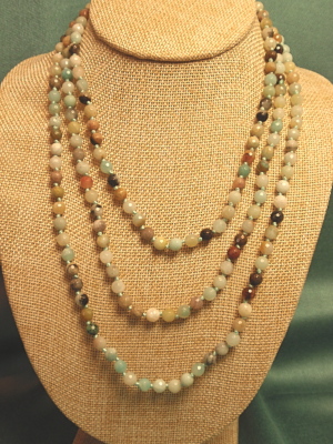 #PS719 60" Amazonite Necklace