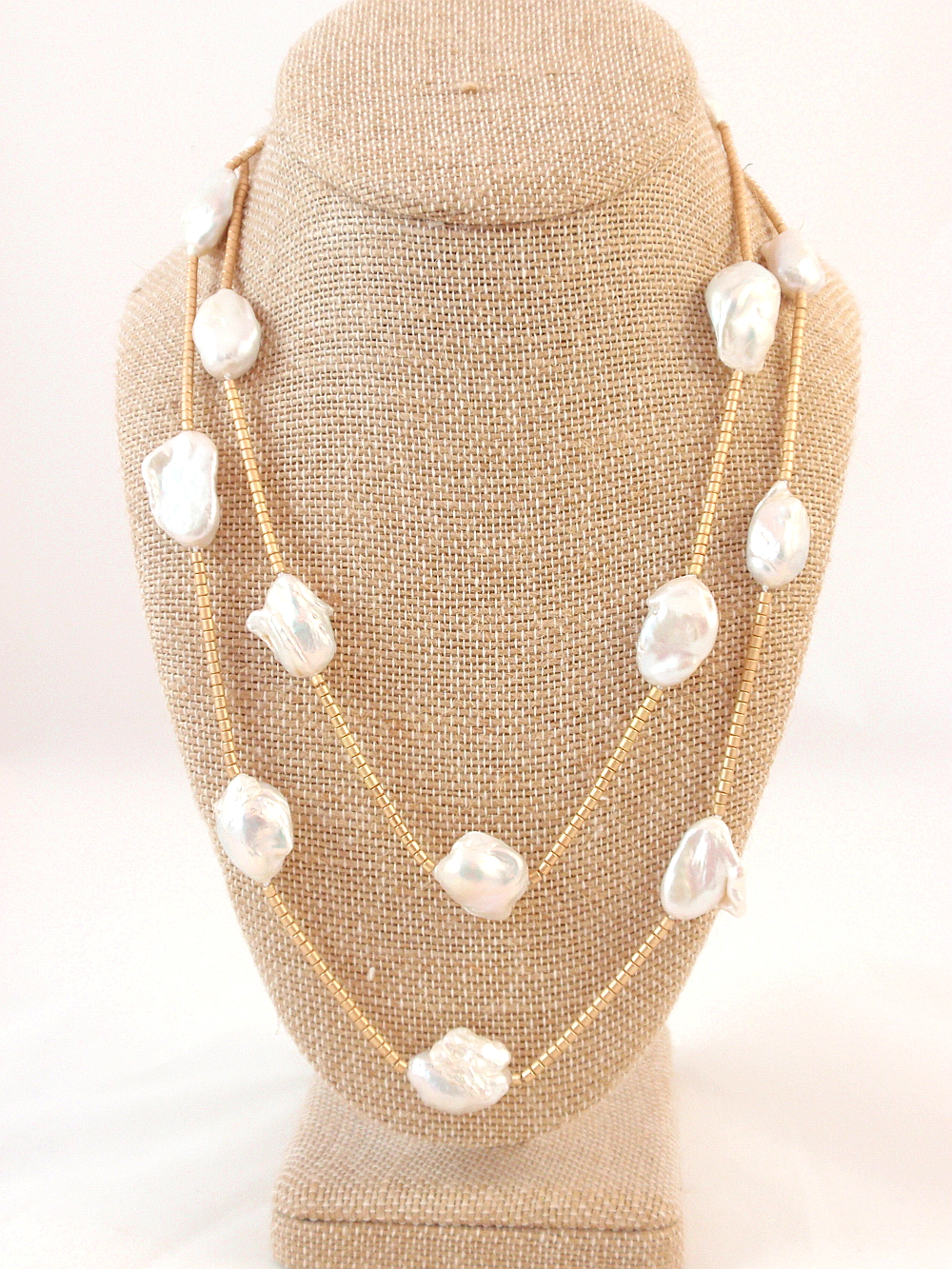 Le511 39 Baroque Pearl Necklace The Island Pearl
