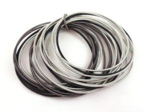 B225Bs   Roll on Stainless steel bracelet